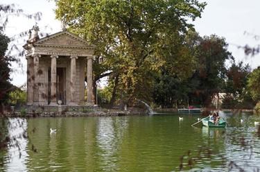 罗马：公园泛舟