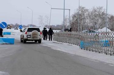 努尔苏丹加强进出城检查