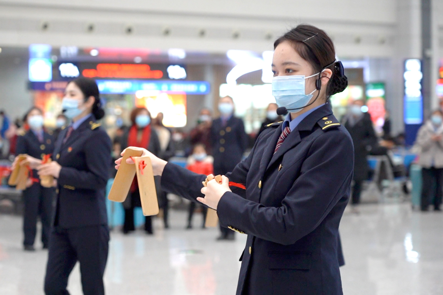 候车室快闪:春运来了