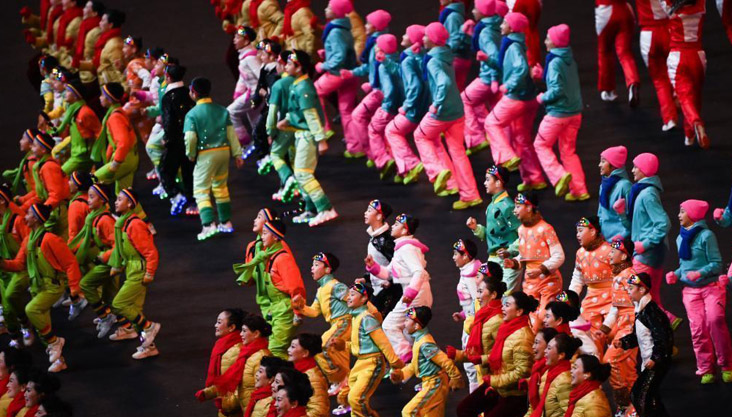 北京冬奥会开幕式，我在“鸟巢”跳广场舞