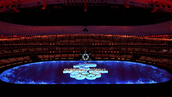 北京2022年冬奧會舉行閉幕式