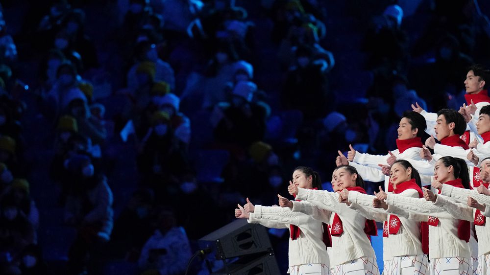 北京冬残奥会开幕式演员用手语“演唱”国歌