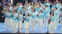 在冬殘奧會開幕式上，她見證盲童管樂團“最絢爛的綻放”