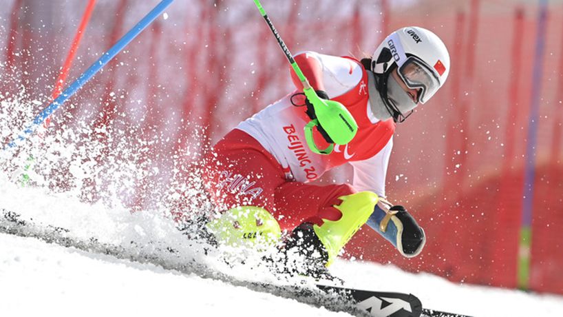 残奥高山滑雪女子回转：中国收获2银1铜