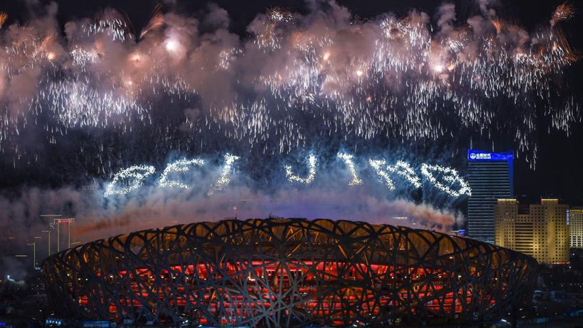 北京冬殘奧會閉幕式焰火表演