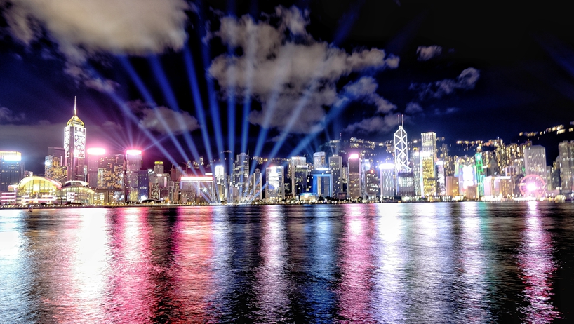 香港回歸祖國25周年丨香港燈光秀