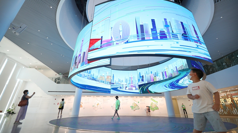 上海城市規劃展示館完成更新改造正式對外開放