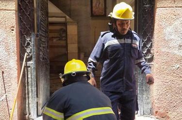 埃及一宗教场所发生火灾已造成数十人伤亡