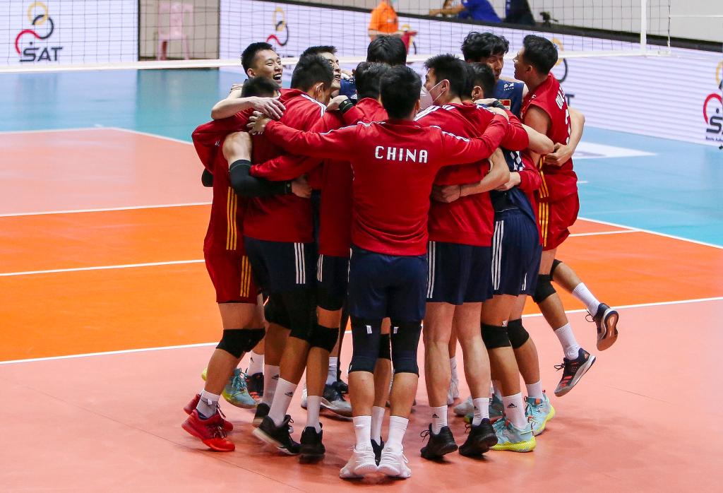 排球——男排亚洲杯：中国队夺冠