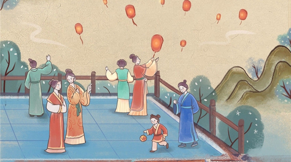 敦煌壁画里的古人中秋图鉴