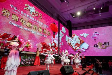 共庆兔年新春 共话交流合作&mdash;&mdash;中国驻外大使馆举办2023年春节招待会