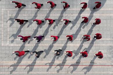 &ldquo;武林高手&rdquo;同献艺 传统武术庆新春