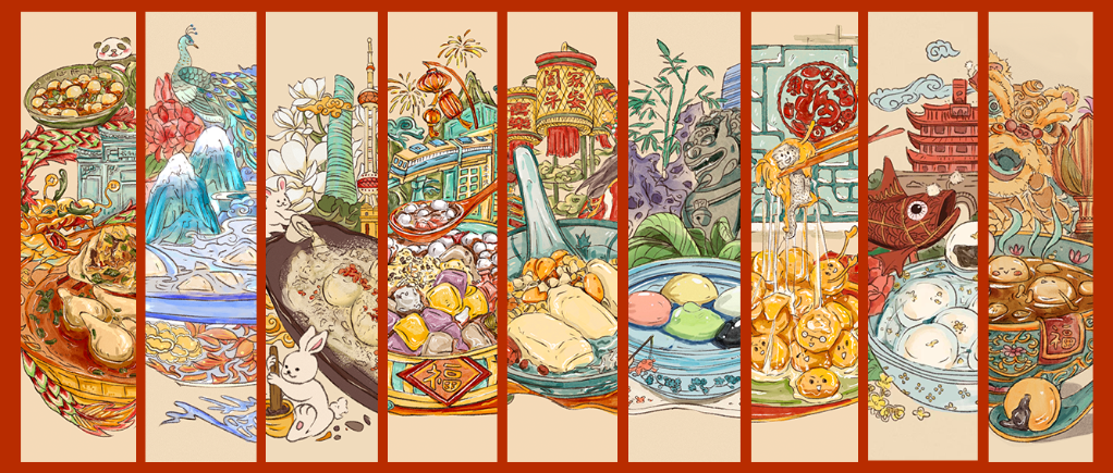 这“九碗汤圆”，你最爱哪一碗？