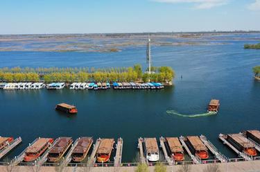 白洋淀“水上巴士”即将开通运营