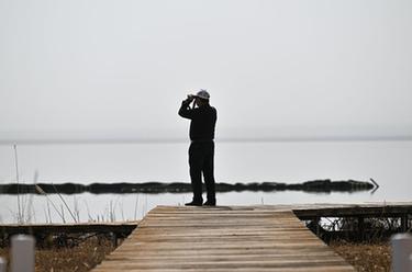 岱海上的&ldquo;老船长&rdquo;