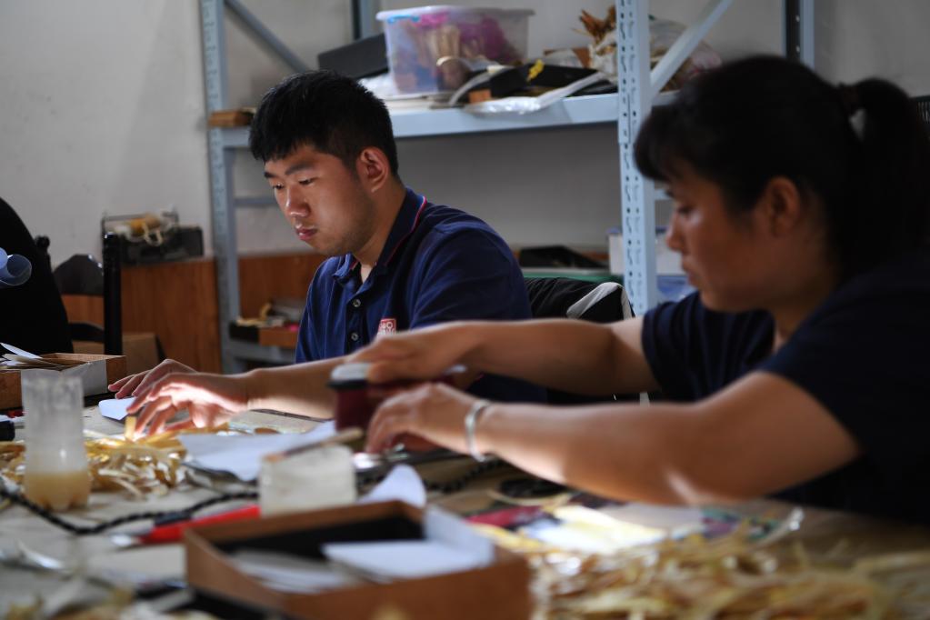 绘出美丽人生&mdash;&mdash;芦苇画非遗传承人助残扶困的故事