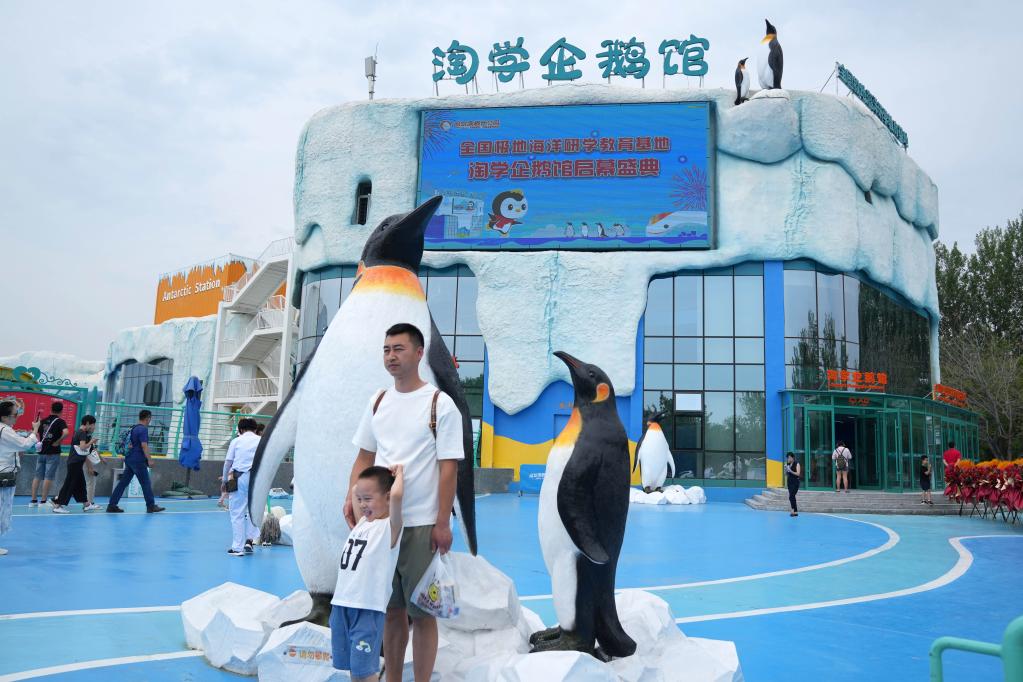 &ldquo;淘学企鹅馆&rdquo;冰城迎客