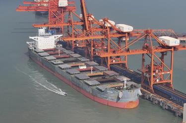 河北曹妃甸港区1至6月份货物吞吐量同比增长12.47%