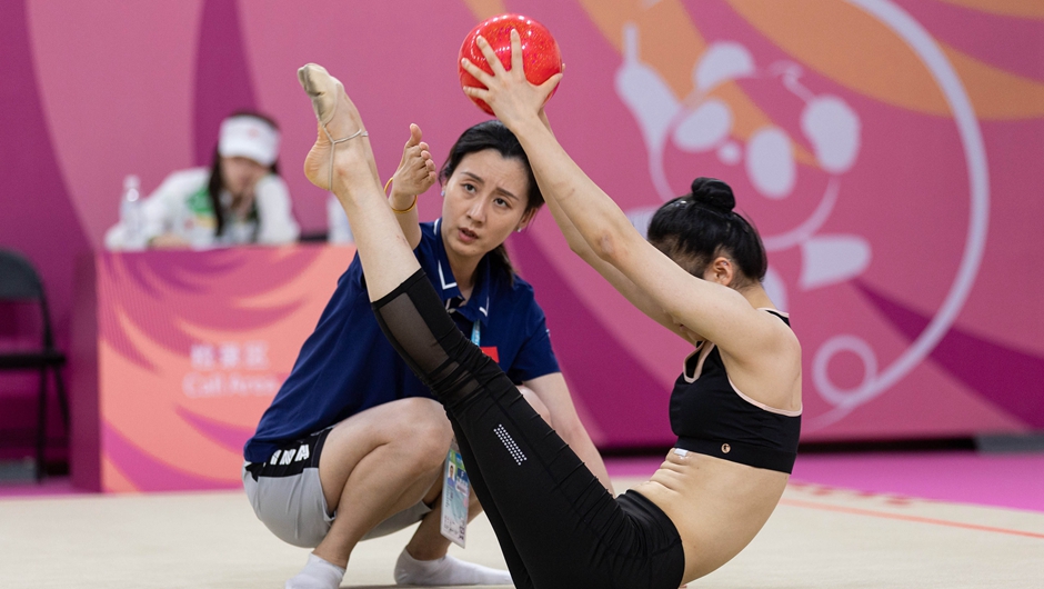 成都大运会选手训练备赛忙