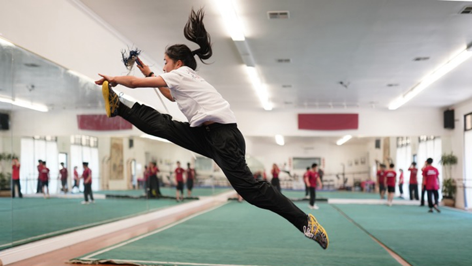 剑胆琴心 美国太极女孩冲刺成都大运会