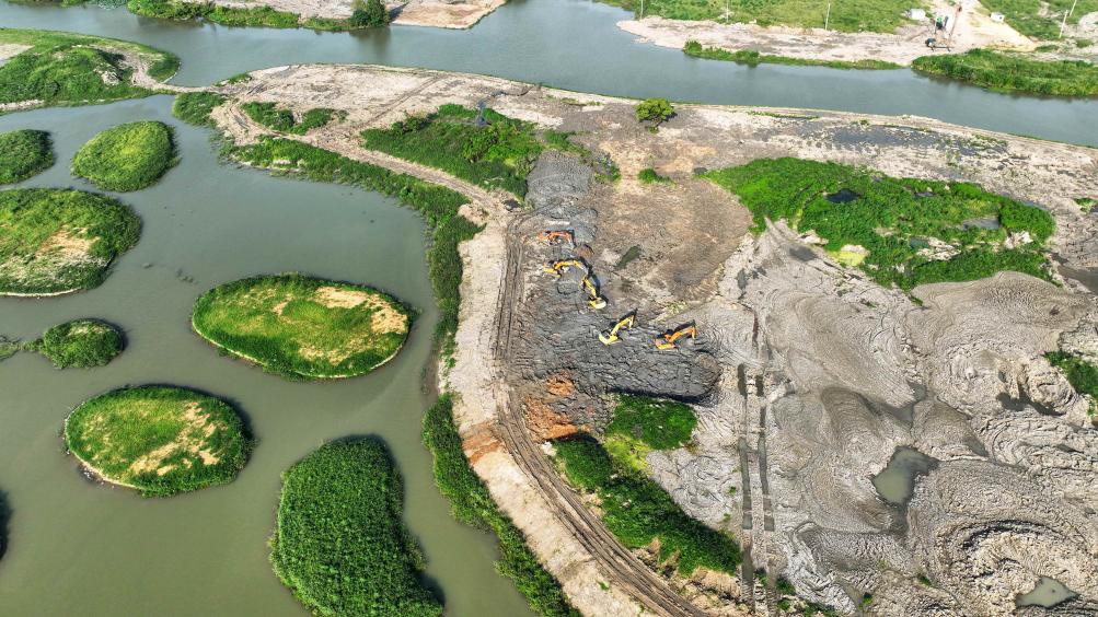 浙江德清：荒地&ldquo;换装&rdquo;建公园