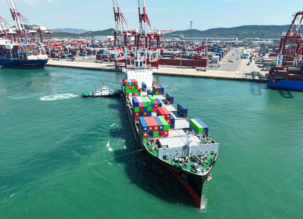 山东港口青岛港今年新增&ldquo;一带一路&rdquo;航线10条