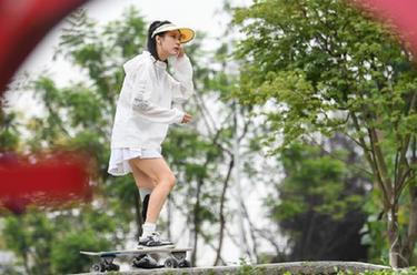 &ldquo;闪光女孩&rdquo;胡月：热爱运动是一件很酷的事