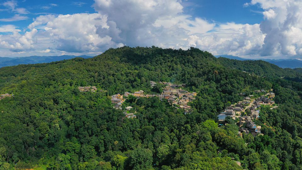 天空之眼瞰祖国——飞阅景迈山古茶林文化景观