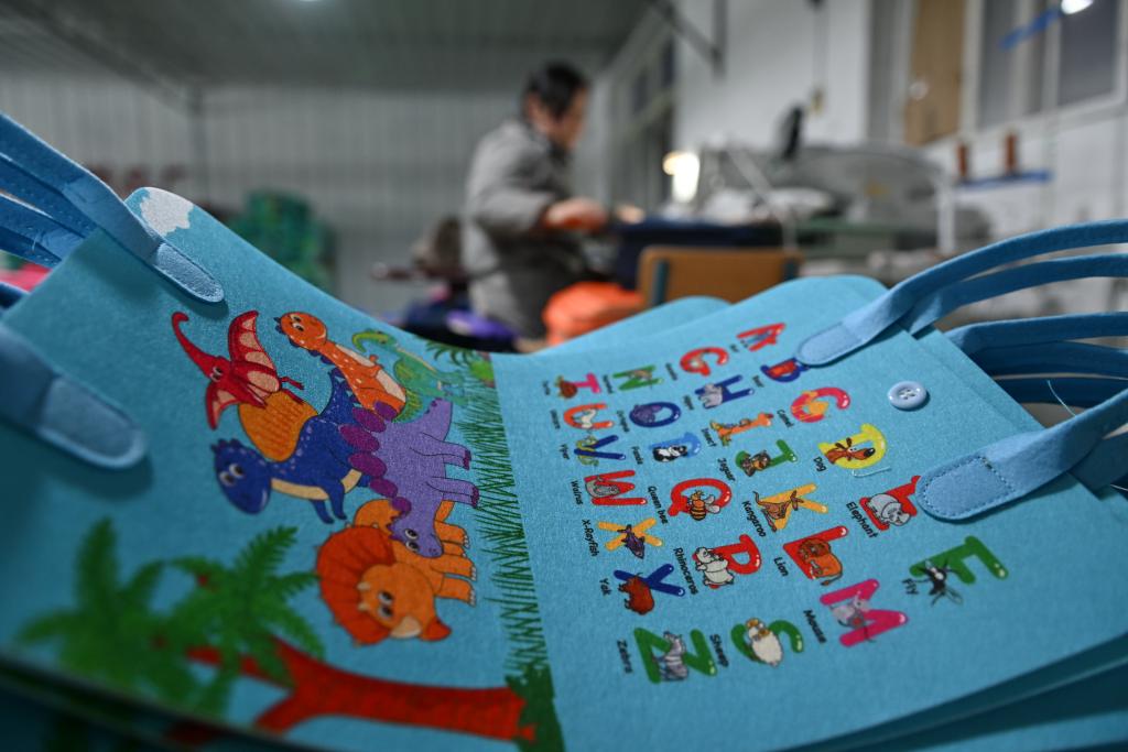 河北南宫：&ldquo;中国毛毡之乡&rdquo;进入产销旺季