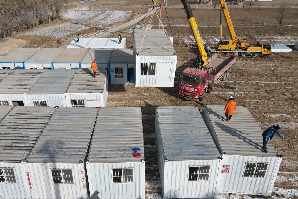 新华全媒＋&middot;积石山6.2级地震丨灾区安置活动板房陆续投用 保障受灾群众温暖过冬
