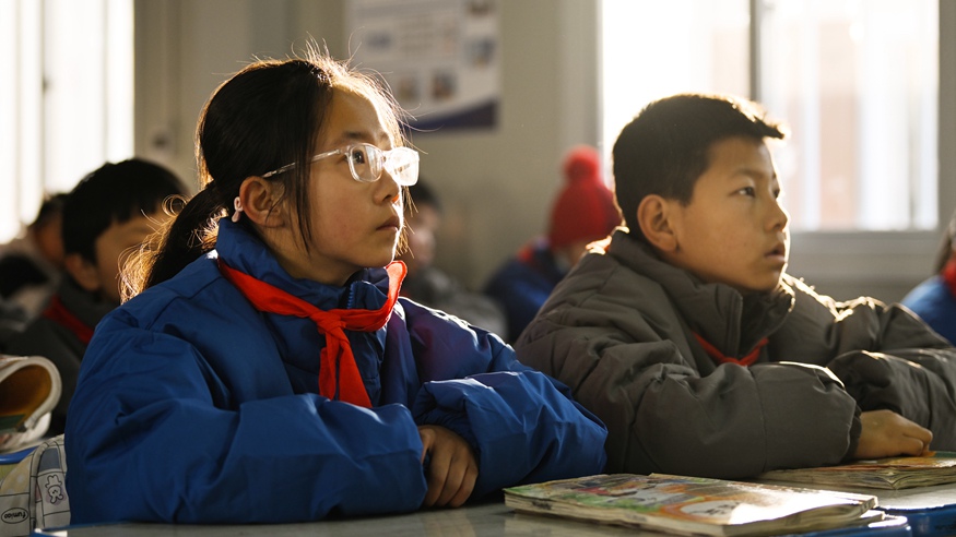 青海震区所有中小学校全面实现线下教育教学