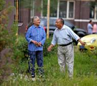 朱清章的新居生活