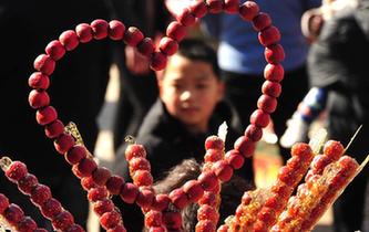 河北任丘：&ldquo;糖墩儿节&rdquo;里迎元宵