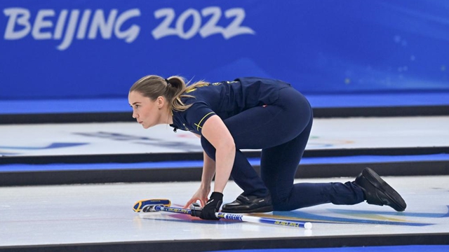 冰壺女子銅牌賽:瑞典隊勝瑞士隊