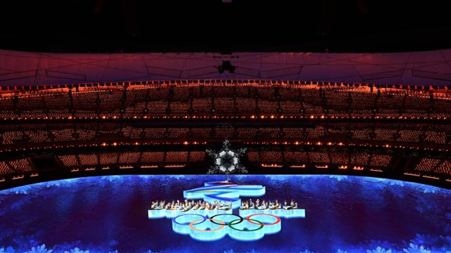 北京2022年冬奧會舉行閉幕式