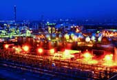辽宁华锦化工46万吨乙烯夜景