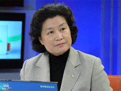 吴翠云在访谈现场