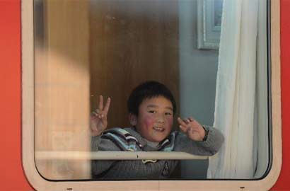 &ldquo;小候鸟&rdquo;回家过年