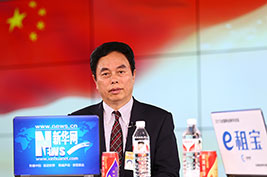 高德康在访谈现场