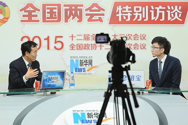 白尚成做客新华会客厅