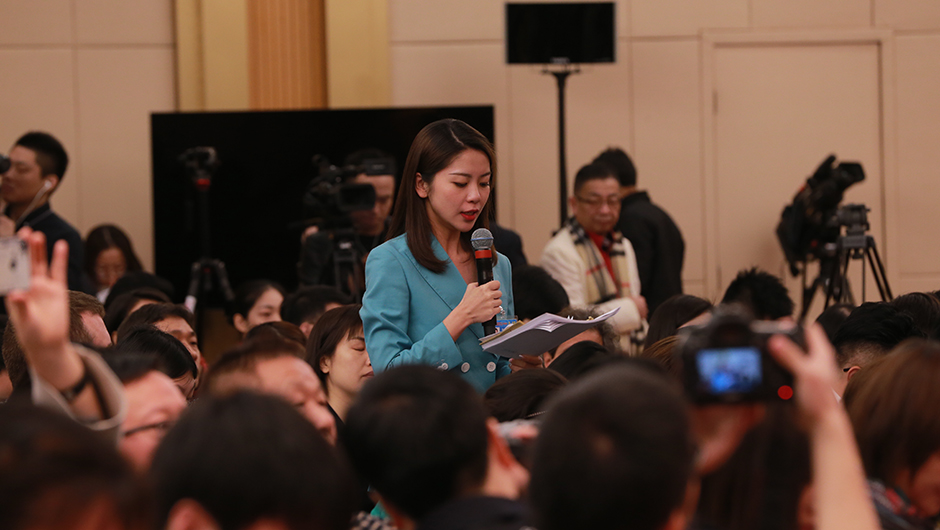 深圳卫视记者提问