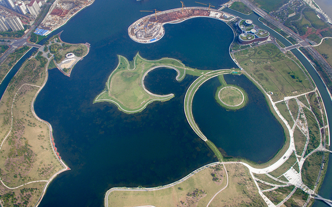 航拍:大美奉贤,梦想之城