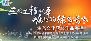 三北工程40年生态文化获奖作品展播