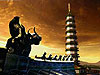 童话中的中国瓷塔