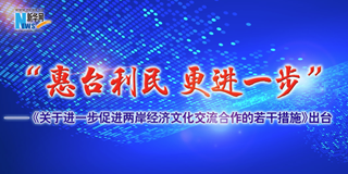 《关于进一步促进两岸经济文化交流合作的若干措施》出台