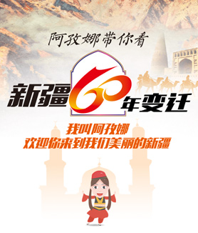 阿孜娜带你看新疆60年变迁