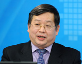 沈智良在访谈现场