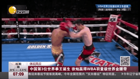 中国第3位世界拳王诞生 徐灿赢得WBA羽量级世界金腰带