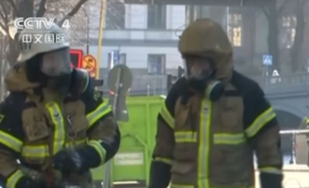 瑞典斯德哥尔摩一公交车发生爆炸