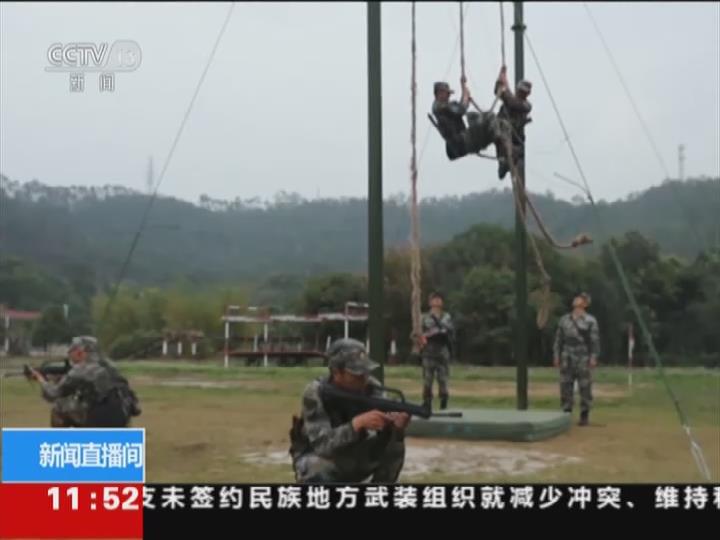 陆军：雨中考核 检验综合训练水平
